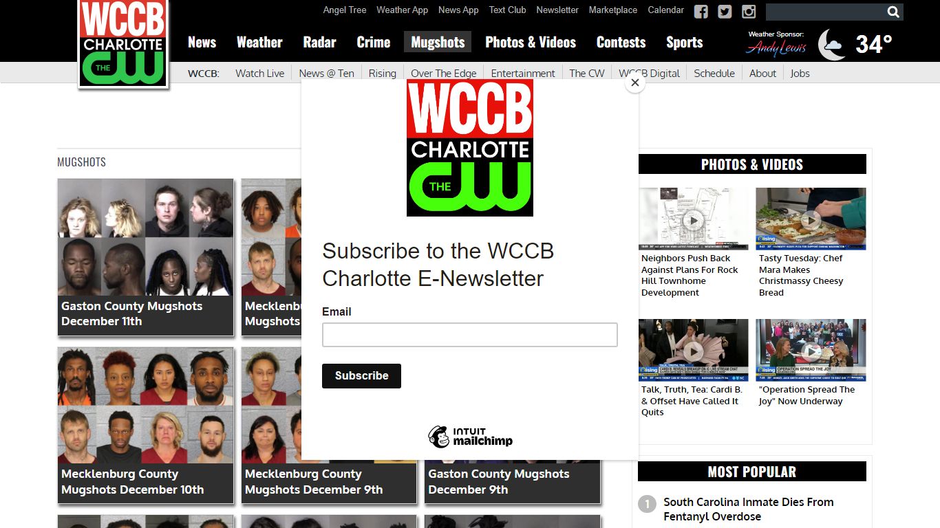 Mugshots - WCCB Charlotte's CW